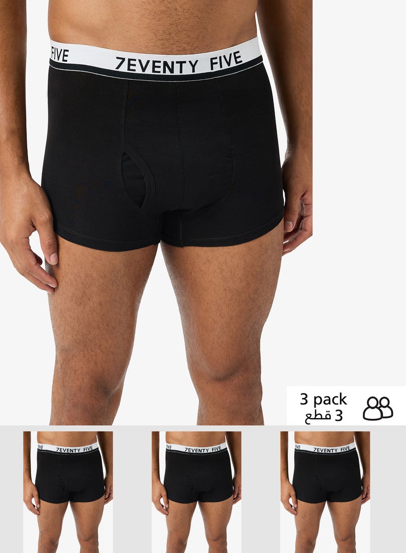 Seventy Five Basics Pack of 3 Boxer Briefs - Image 1